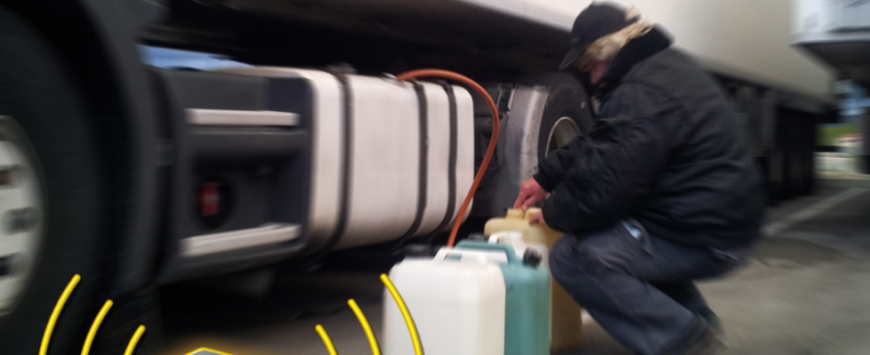 vol de carburant camion