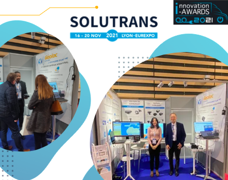 SOLUTRANS Nous faisions partie des 21 nominés dans la catégorie digital award pour les Innovation AWARDS