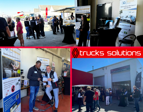 PARTENAIRE En tant que partenaire, nous avons exposé nos solutions lors des portes ouvertes de Trucks Solutions